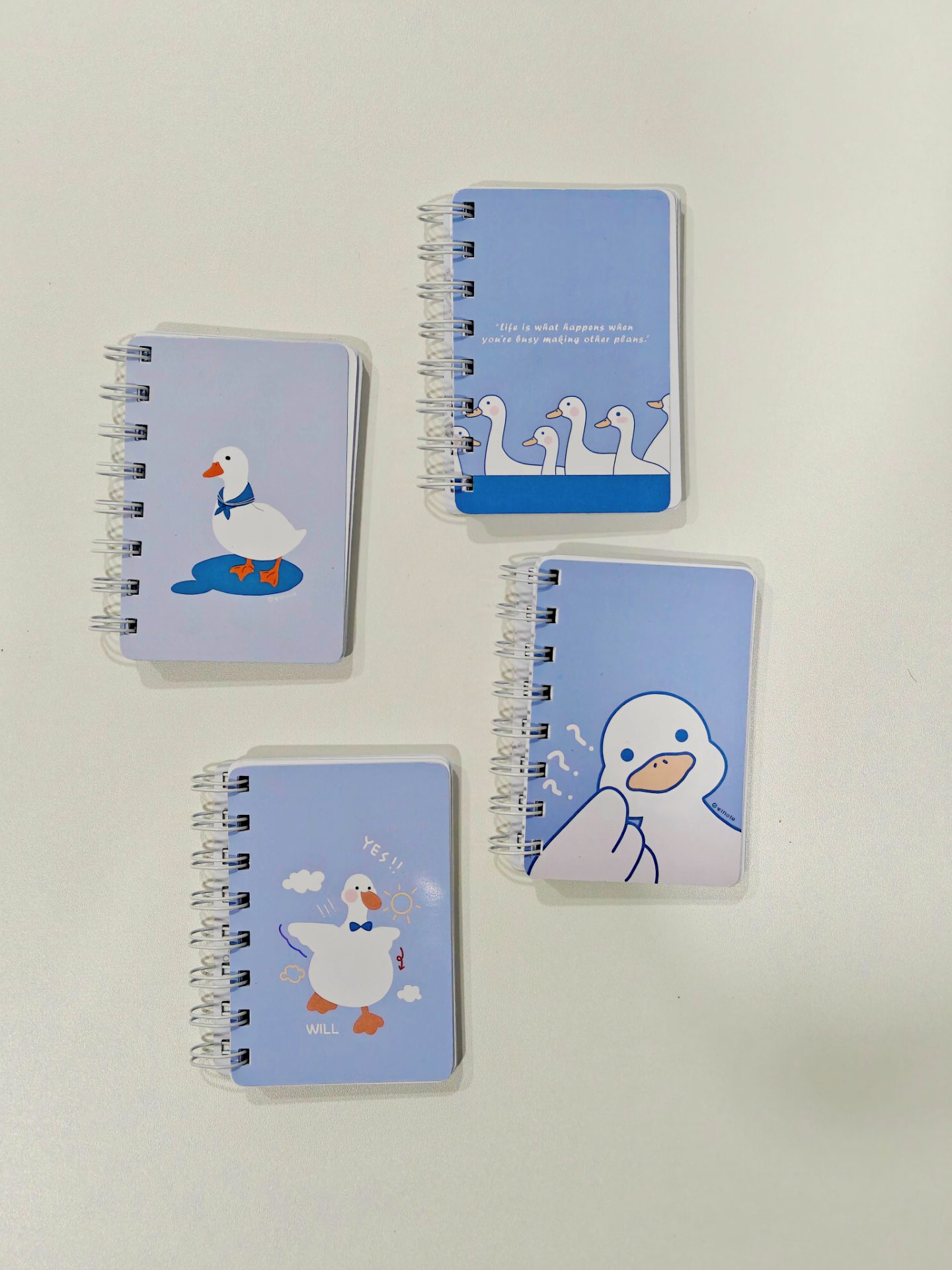 Cute Ducks Mini Notebook