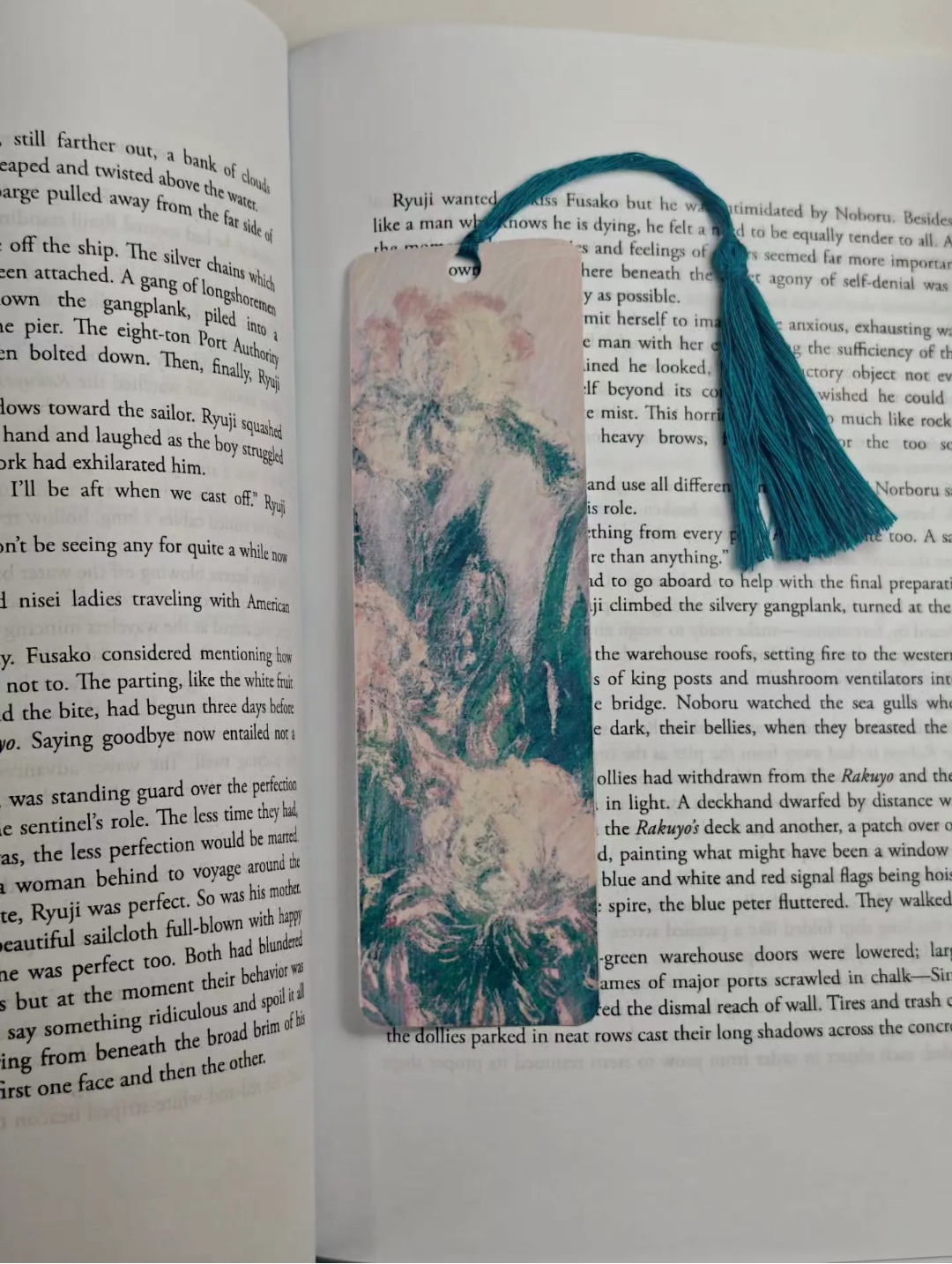 Water Lilies Bookmark