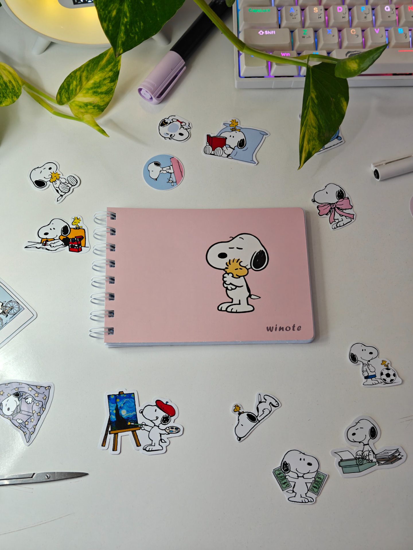 Snoopy mini Notebook